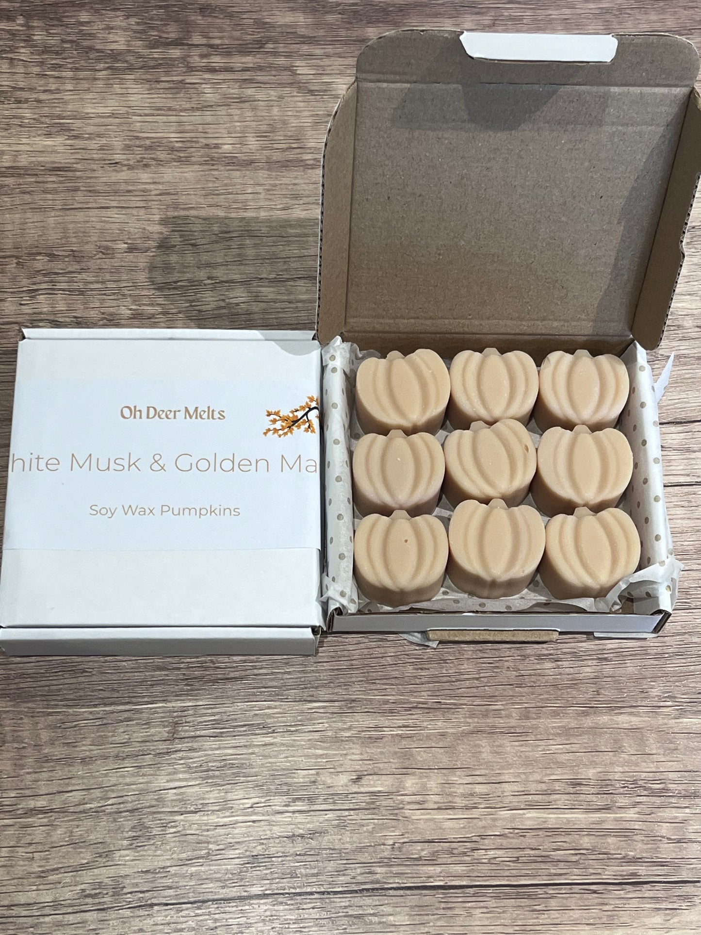 White musk and golden maple